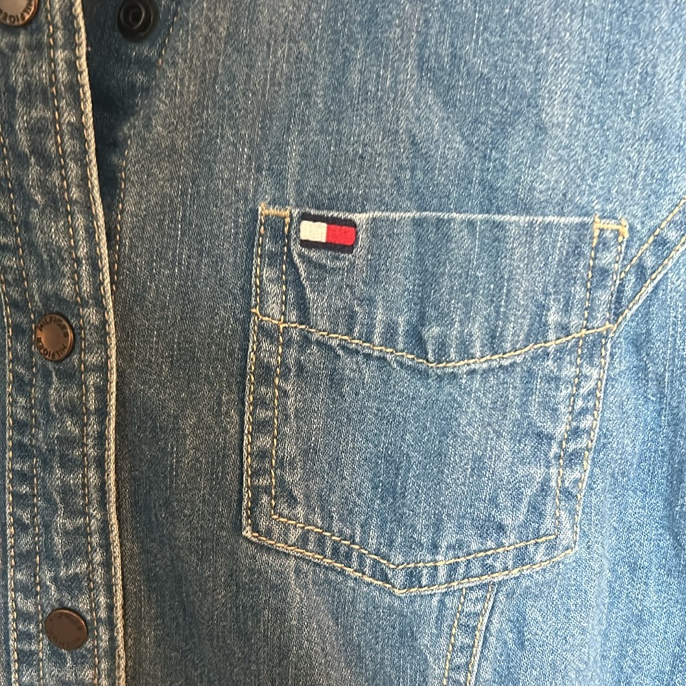 Vintage Tommy Hilfiger Jean Dress Size 4